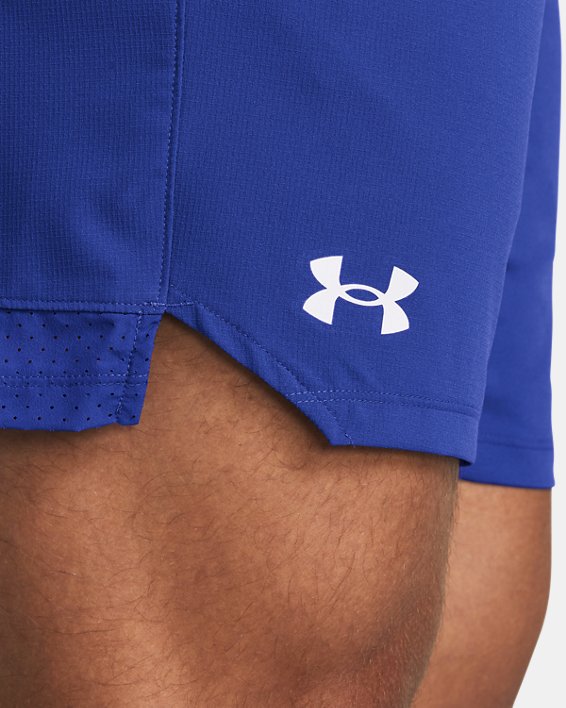 Men's UA Vanish Woven 6" Shorts, Blue, pdpMainDesktop image number 3